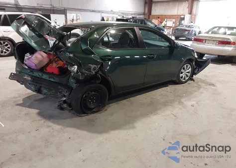 2016 Toyota Corolla Le z USA, uszkodzony, nr VIN 5YFBURHE8GP475445